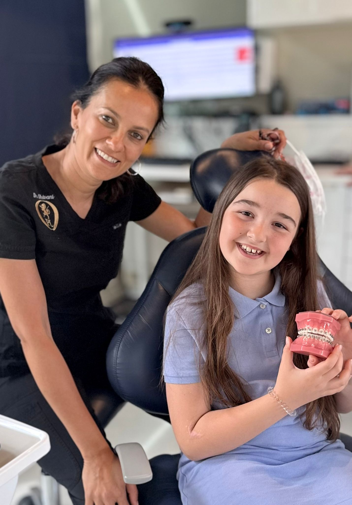 Park Lane Orthodontics patient and parent